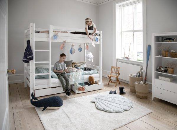 Hoppekids ECO Luxury hoogslaper 90x200 cm, Wit - Afbeelding 4