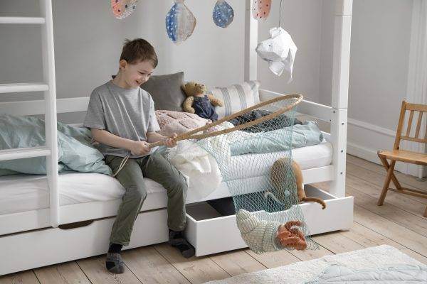 Hoppekids ECO Luxury hoogslaper 90x200 cm, Wit - Afbeelding 6