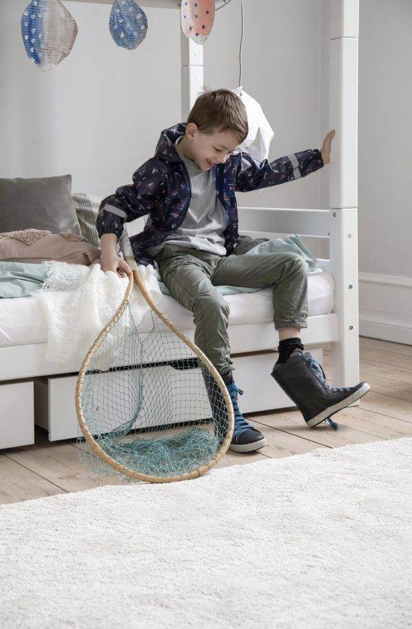 Hoppekids ECO Luxury hoogslaper 90x200 cm, Wit - Afbeelding 8
