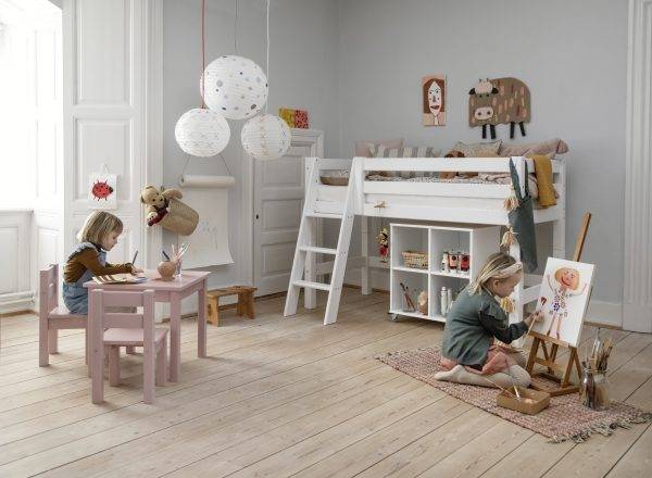 Hoppekids MADS kinderstoel, Pale Rose - Afbeelding 2