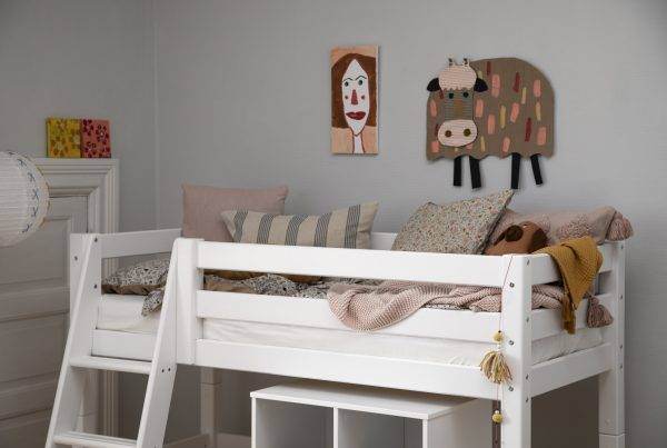 Hoppekids ECO Luxury halfhoogslaper 70x160cm schuine ladder - Afbeelding 5