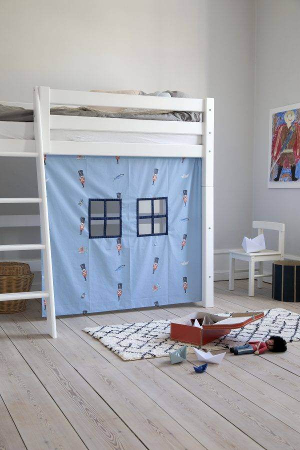 Hoppekids Tin Soldier Gordijn voor halfhoog bed 70x160 cm - Afbeelding 4