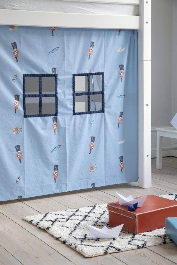 Hoppekids Tin Soldier Gordijn voor halfhoog bed 70x160 cm - Afbeelding 5