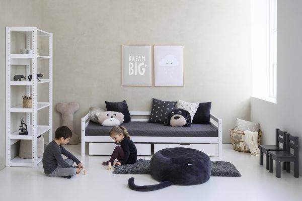 Hoppekids ECO Luxury juniorbed met flexibele lattenbodem 90x200 cm - Afbeelding 2