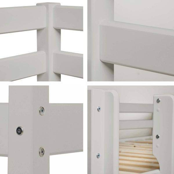 ECO Comfort halfhoogslaper 90x200cm Dove Grey - Afbeelding 5
