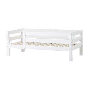 Hoppekids ECO Luxury juniorbed met 3/4 bedhekje 70x160 cm, Wit
