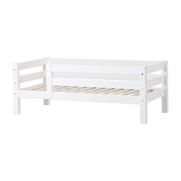 Hoppekids ECO Luxury juniorbed met 3/4 bedhekje 70x160 cm, Wit
