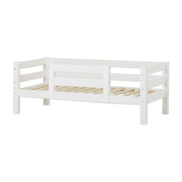Hoppekids ECO Luxury junior bed 70x160 cm met 1/2 bedhekje, Wit