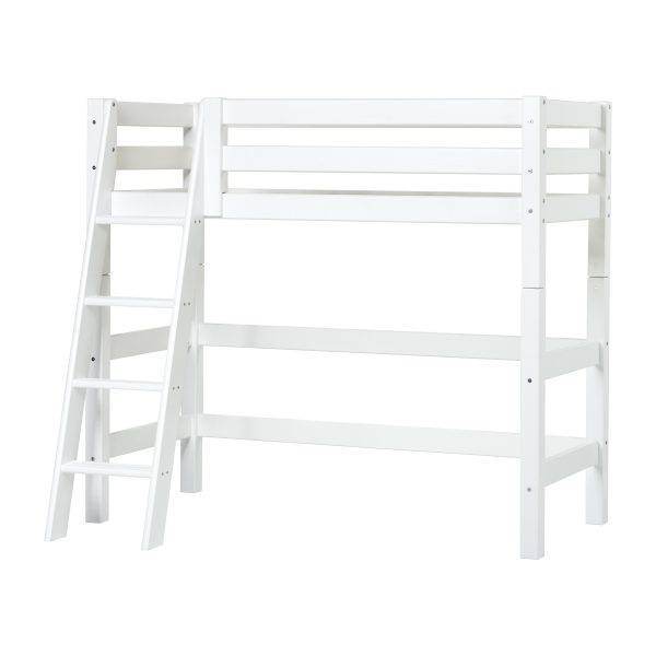 Hoppekids ECO Luxury hoogslaper 70x160cm schuine ladder
