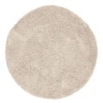 Sasa Vloerkleed Berber – Hoogpolig Tapijt Beige Rond Ø 150