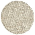 Sasa Vloerkleed Fez – Wollen Tapijt Sand Rond