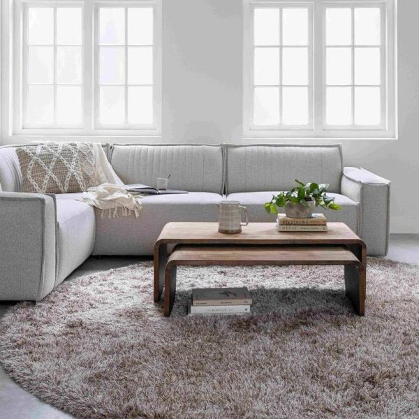 MUST Living vloerkleed Crown rechthoekig small Ivoor - Afbeelding 4