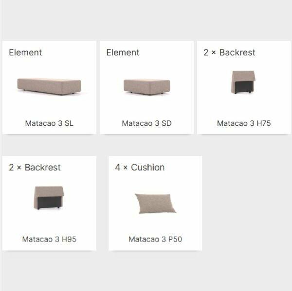 Modulaire slaapbank Delta - Afbeelding 5