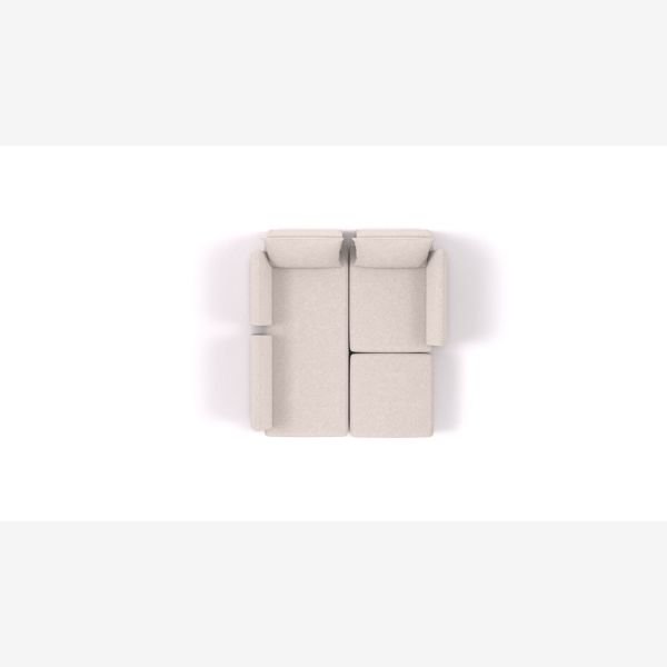 Modulaire slaapbank Matacao City mollia Lavendel-Showroom model - Afbeelding 3