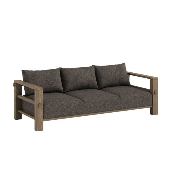 Karup design slaapbank Bare carob bruin mellow brown-SALE