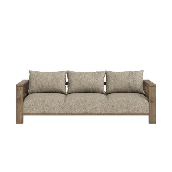 Karup design slaapbank Bare carob bruin