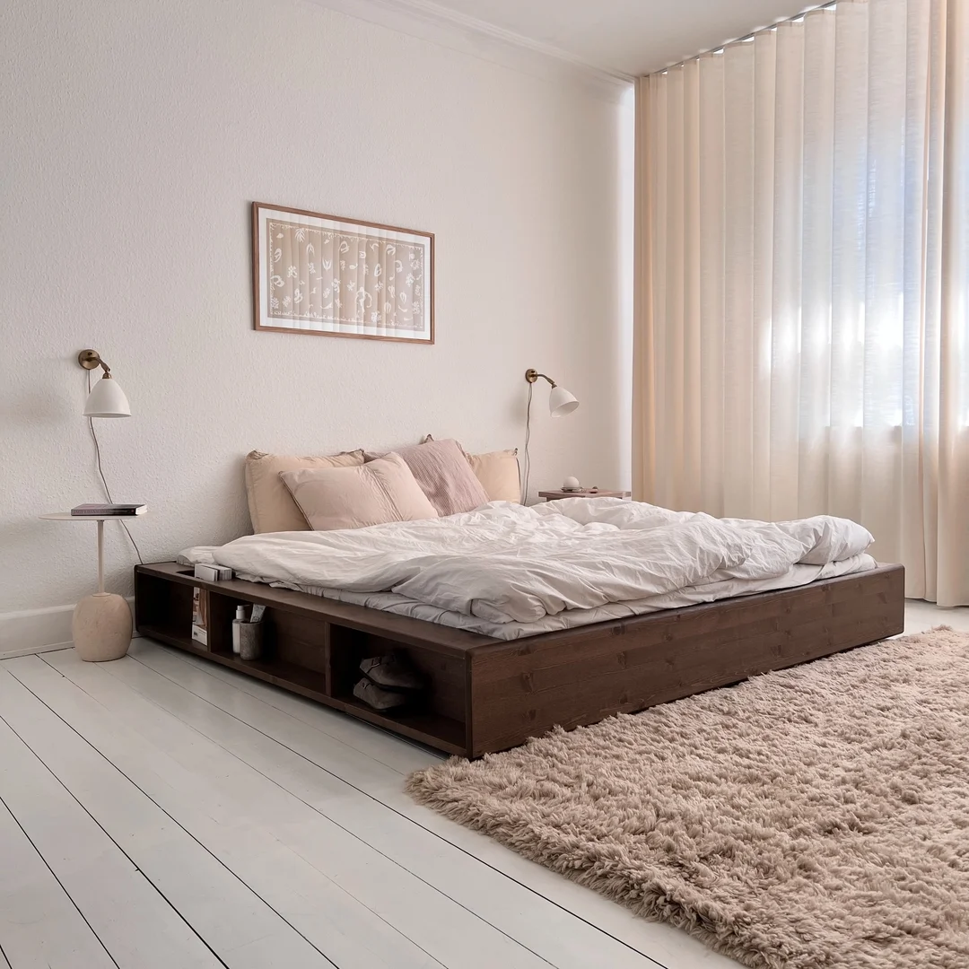Karup futonbed Ziggy carob bruin