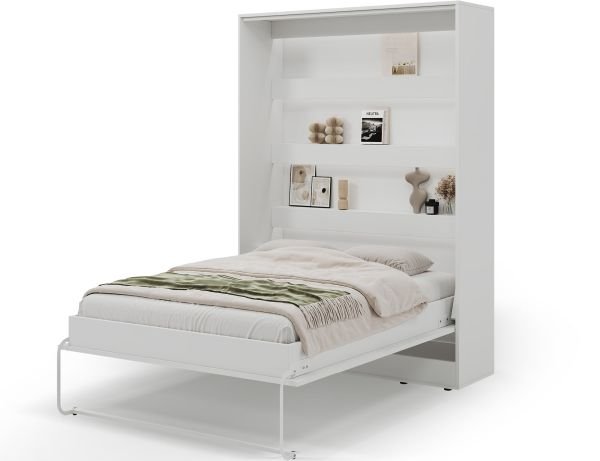 Eltap Devesto 140 verticaal opklapbed - Wit - Met LED-verlichting