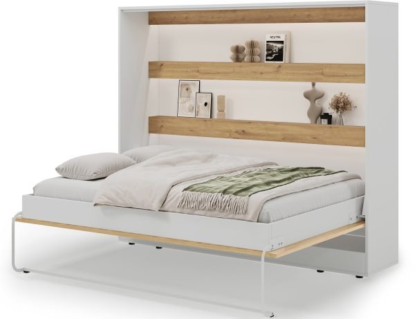 Eltap Devesto 140 horizontaal opklapbed - Artisan eiken - Met LED-verlichting
