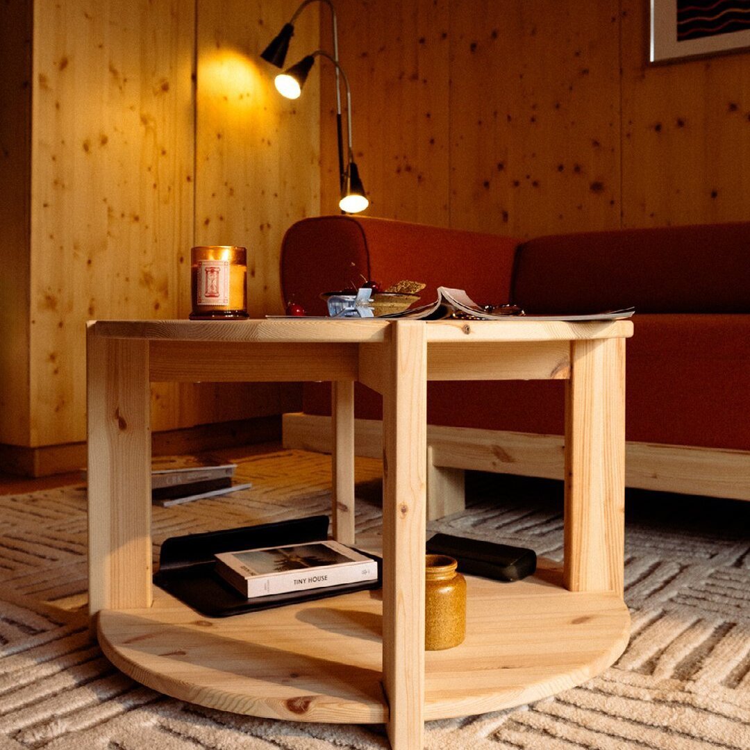 Karup design salontafel Tuck rond met opbergruimte